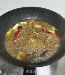 Make Dry bean bean horned ribs step 9
