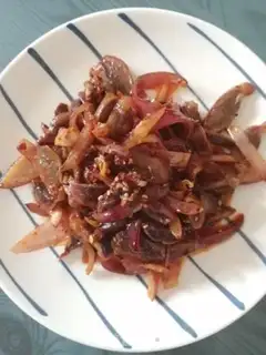 Make Spicy chicken step 4