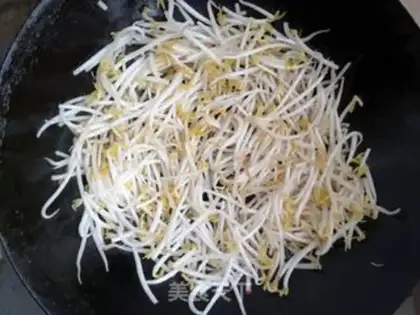 Make A green bean sprouts of cranberry step 2