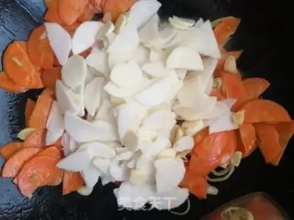 Make Pyramid carrots step 3