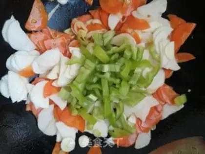 Make Pyramid carrots step 4