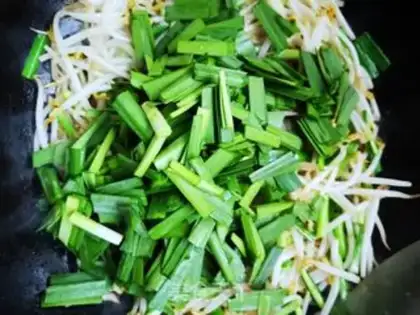 Make A green bean sprouts of cranberry step 7