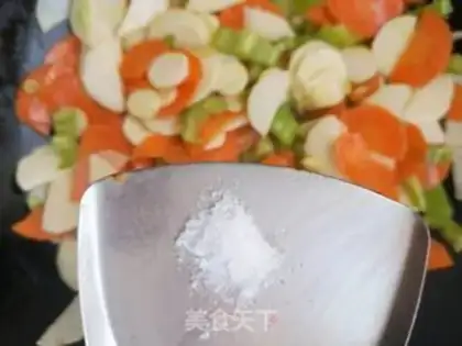 Make Pyramid carrots step 5