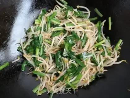 Make A green bean sprouts of cranberry step 8