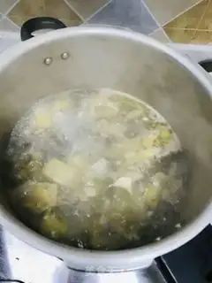 Make Carrot corn chicken soup step 3