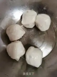 Make Cream fried fish balls step 1