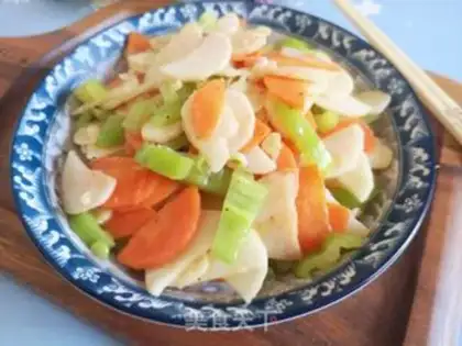 Make Pyramid carrots step 9