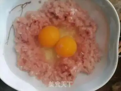 Make Eggcake soup step 1