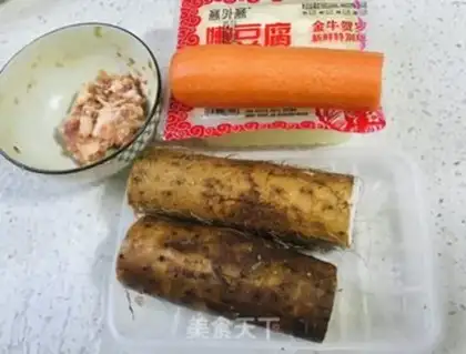 Make Tofu follies evaporate the mountain step 0
