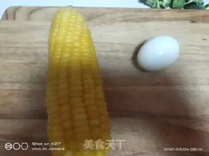 Make Tofu shrimp corn salad step 2