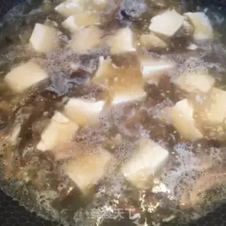 Make Tofu soup step 2
