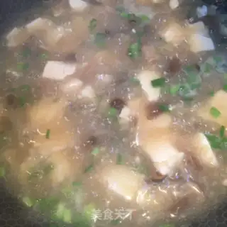 Make Tofu soup step 5