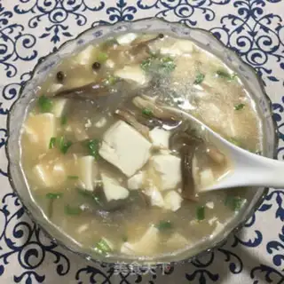 Make Tofu soup step 8