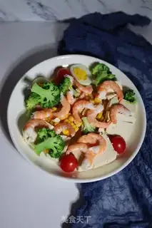 Make Tofu shrimp corn salad step 8
