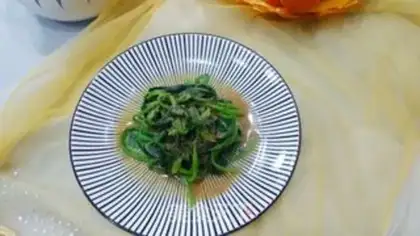 Make Sesame sauce spinach step 4