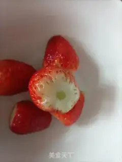 Make Strawberry Dafu step 1