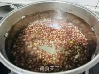 Make Sweet, sweet red bean soup step 3