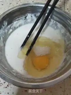 Make Banana pancakes step 2