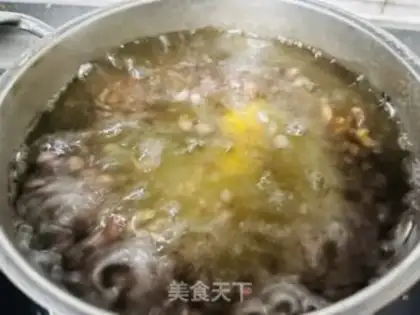 Make Sweet, sweet red bean soup step 4