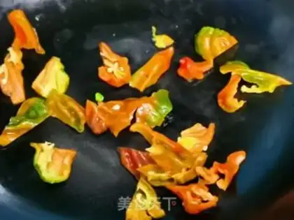 Make Hunan chili and garlic step 1