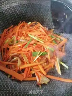 Make Fried carrots step 4