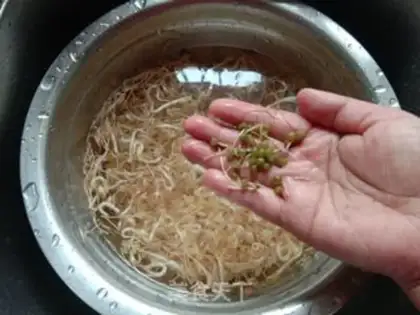Make Jealousy and bean sprouts step 0