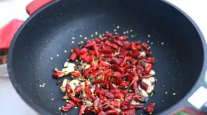Make Spicy chicken step 7