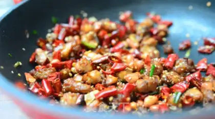 Make Spicy chicken step 9