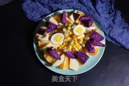 Make Low-fat fruit corn platter step 4