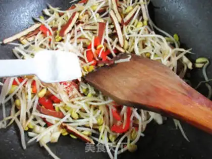 Make Scrambled soybeans step 6