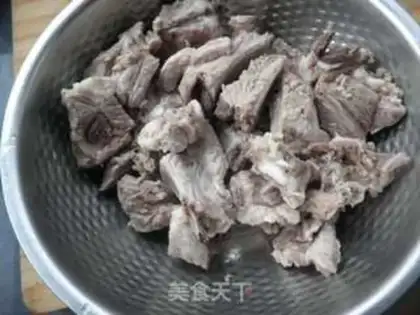 Make Pumpkin abalone ribs step 2