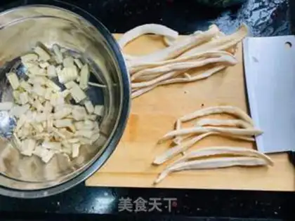 Make Homemade radish dry step 2