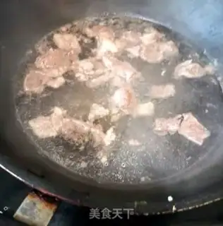 Make Peas seed beef soup step 2
