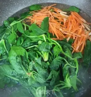 Make Pineapple carrot dry step 1