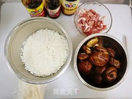 Make Scrambling of mushroom beef step 0