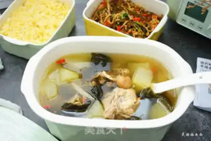 Make The kimono and the cuisine soup step 20
