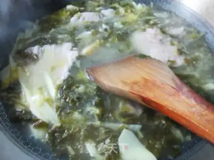 Make Pickles and swirling meat soup step 5