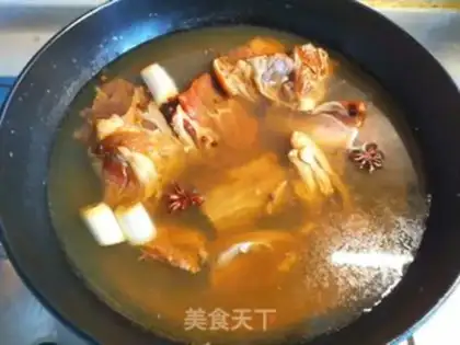 Make Homemade soy beef step 1