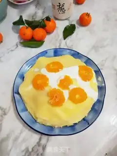 Make Orange yogurt step 3