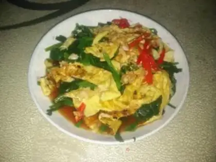 Make A spinach chicken skin step 8