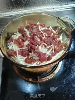 Make A golden mushroom, fat cow step 10