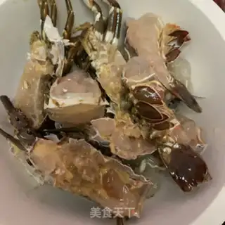 Make Lobster rice congee step 1