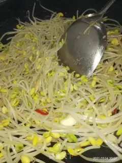 Make Clear the soybeans step 4