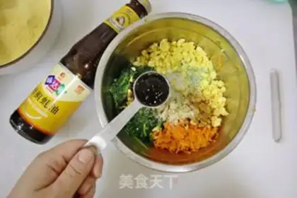 Make Steaming spinach corn step 4
