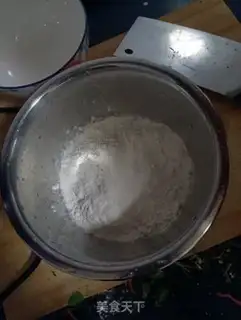 Make Egg hamcake step 1
