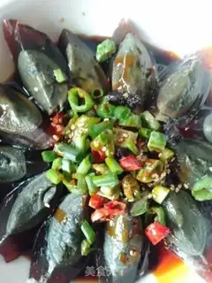 Make Green peppers and eggs step 4