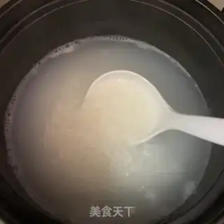 Make Lobster rice congee step 6