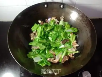 Make Fry mushrooms step 3