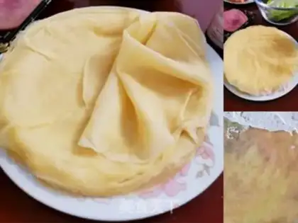 Make Original towel roll step 17
