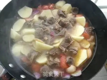 Make Lobster rice congee step 12